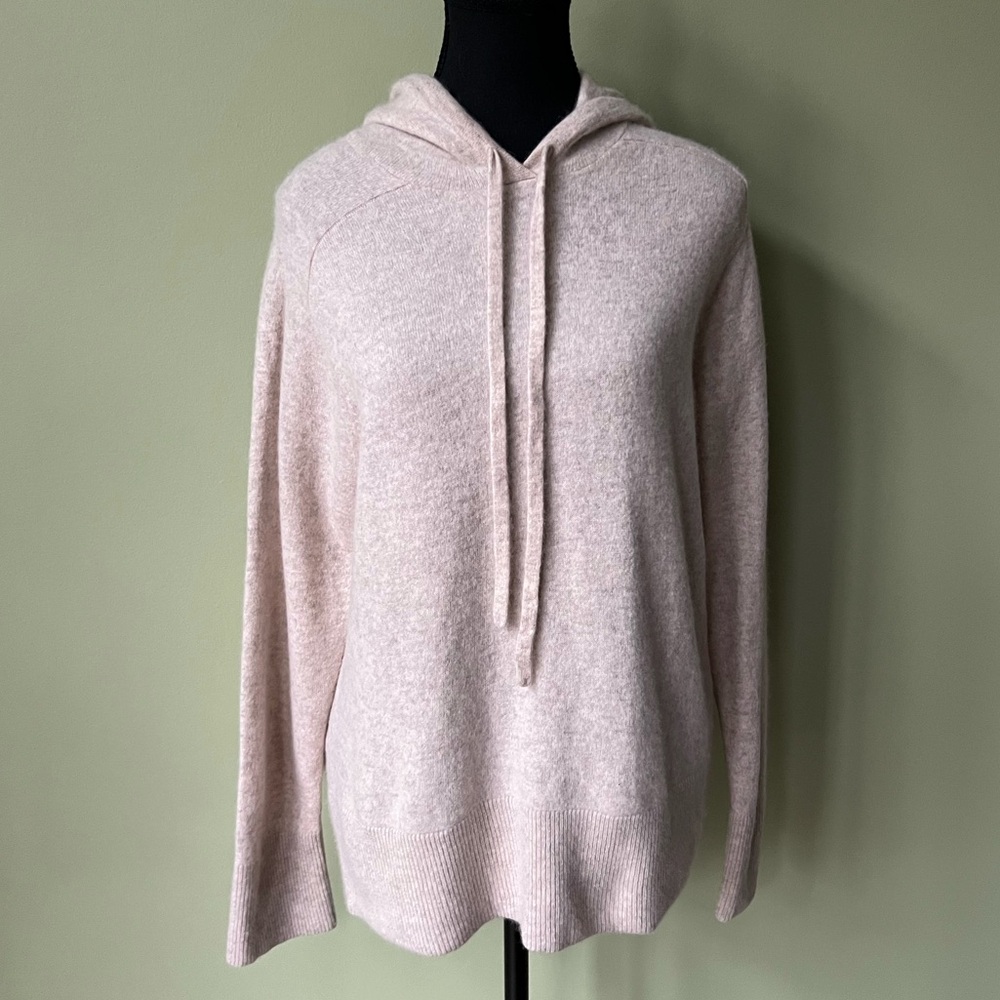 Hudson North NWOT 2 Ply Mongolian Goat Cashmere Hoodie Sweater